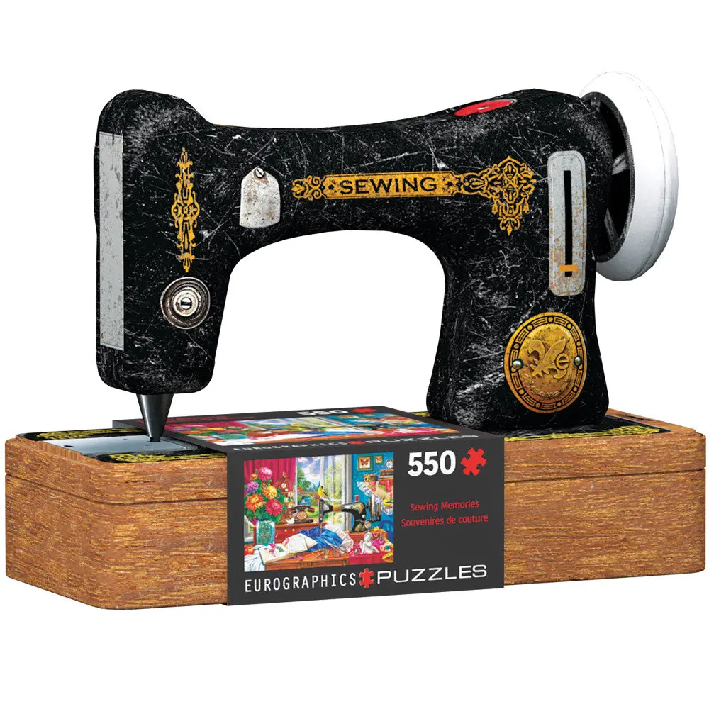 Eurographics Sewing Memories Vintage Sewing Room Puzzle - 550 Pc 1
