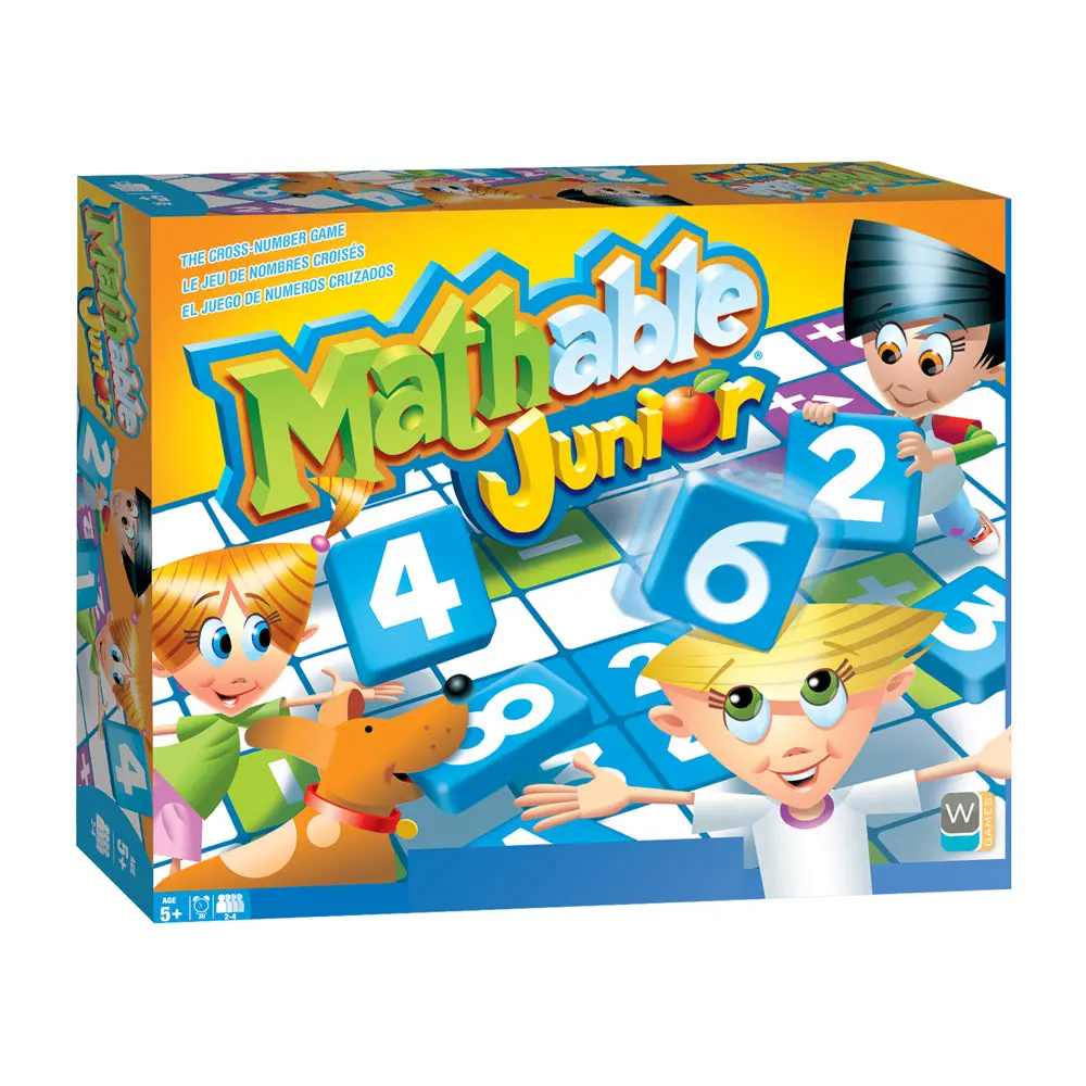 Mathable Junior Number Tile Board Game By Wooky Entertainment 1