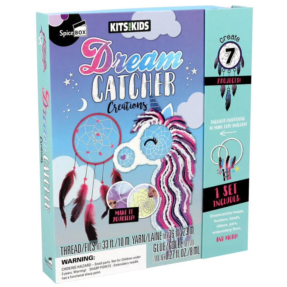 Dream Weaver Kids Dream Catcher Diy Kit - Creative Activity Set, Ages 8+ 1