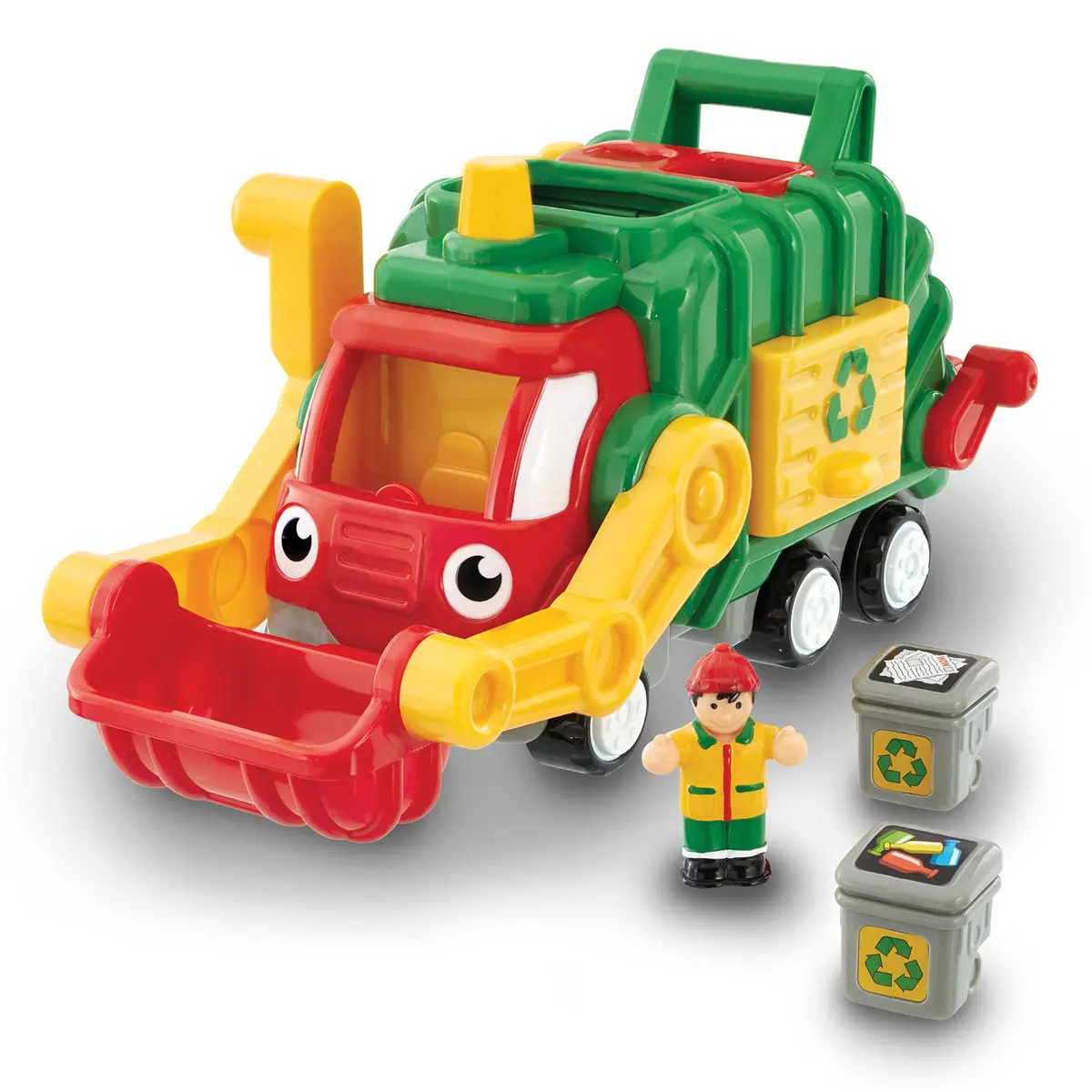 Wow Toys Flip 'N' Tip Fred Interactive Recycling Truck 1