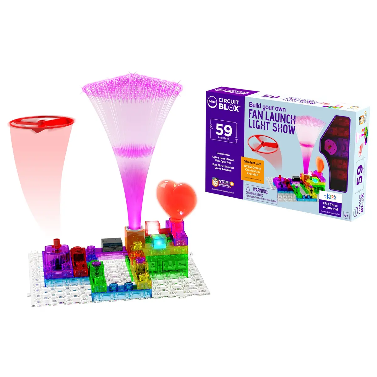 E-Blox Circuit Blox Student Set - 59 Stem Projects 1