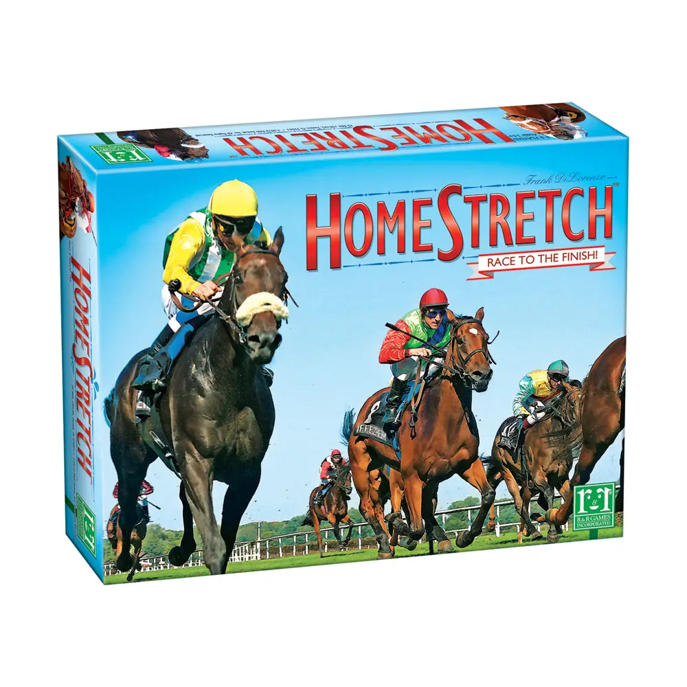 Homestretch Horse Racing Strategy Board Game 1