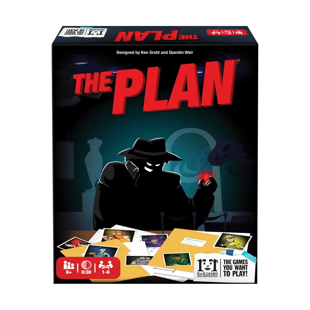 The Plan Strategic Treasure Hunt Board Game By R&R Games 1