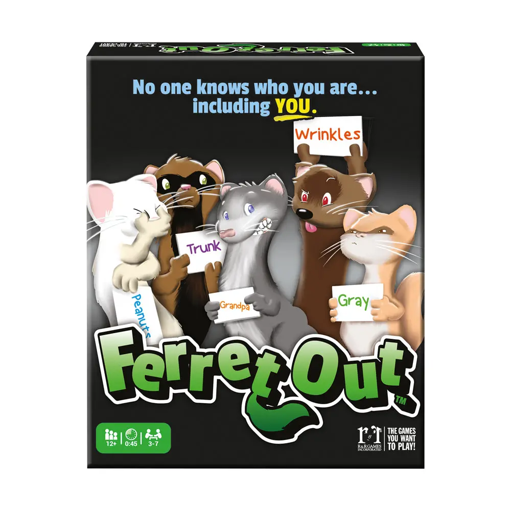 Ferret Out Secret Word Strategy Board Game By R&R Games 1