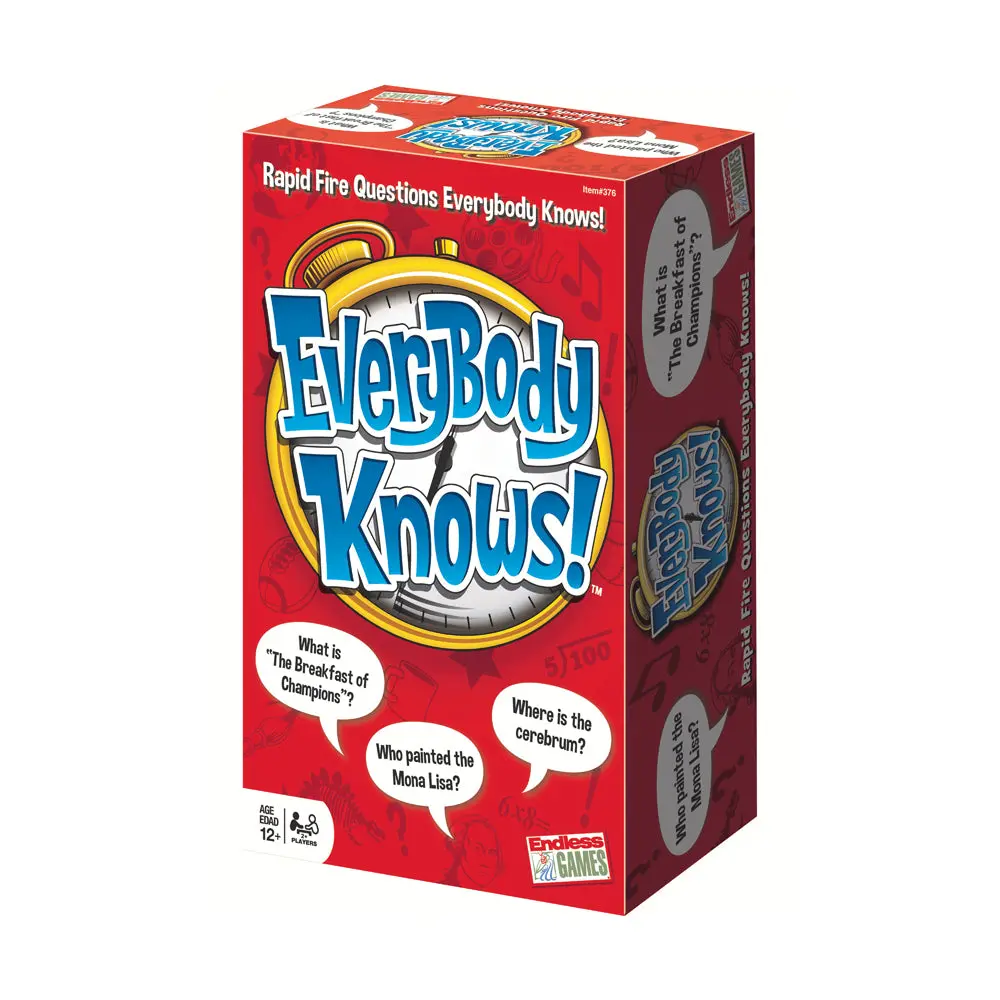 Everybody Knows! Trivia Challenge Board Game 1