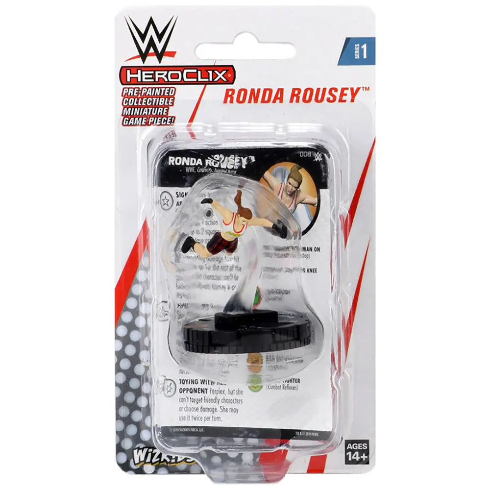 Wizkids Wwe Heroclix Ronda Rousey Miniatures Game Expansion Pack 1