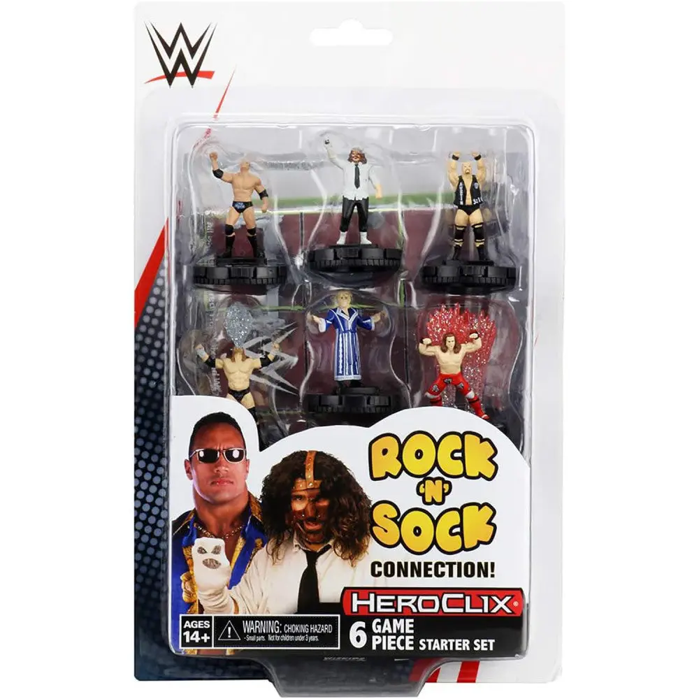 Wwe Heroclix: The Rock 'N' Sock Connection 2-Player Starter Set 1