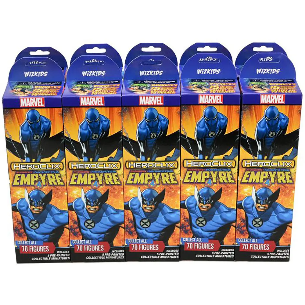 Marvel Heroclix: Avengers Fantastic Four Empyre 10-Booster Brick Collectible Set 1