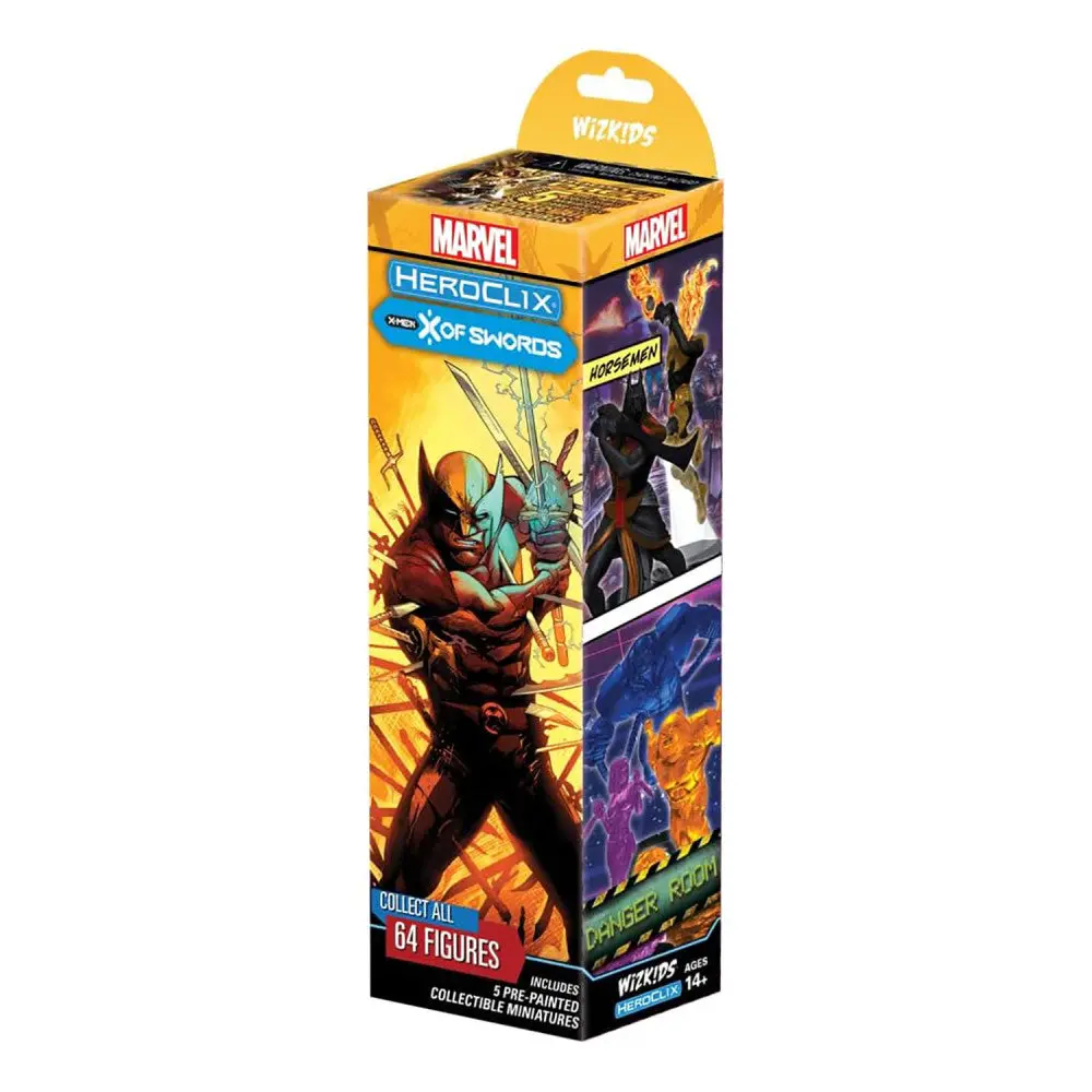 Marvel Heroclix: X-Men X Of Swords 5-Figure Booster Pack 1