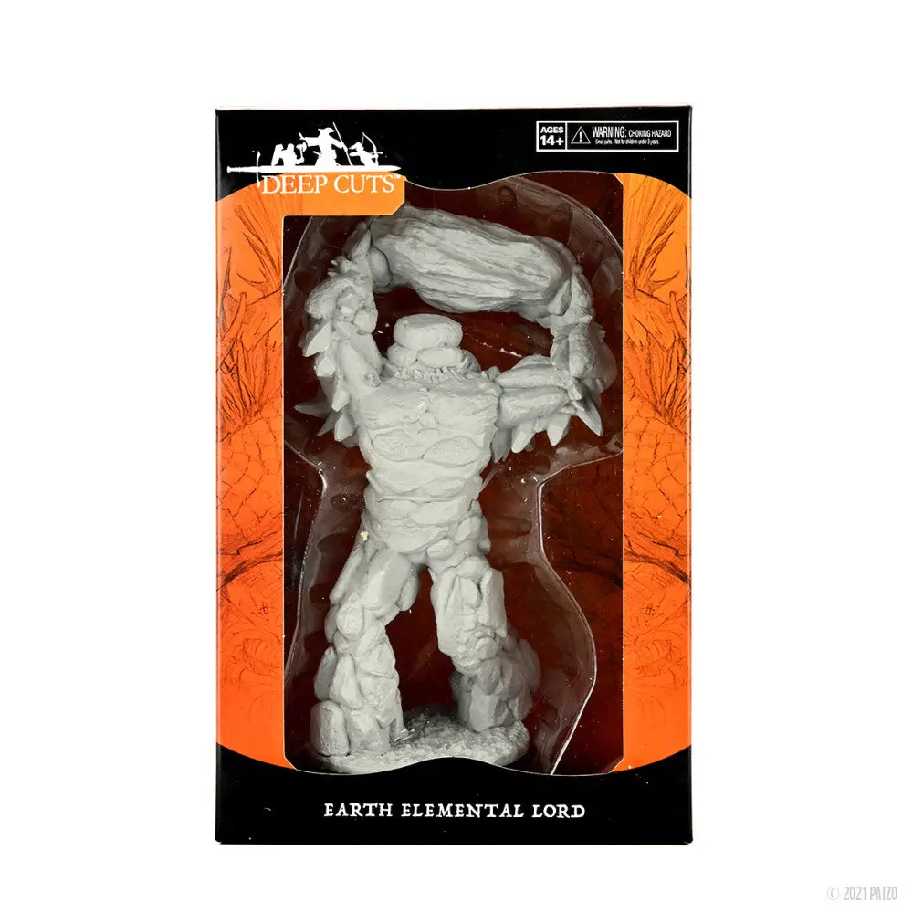 Pathfinder Deepcuts 22.6Cm Earth Elemental Lord Miniature 1