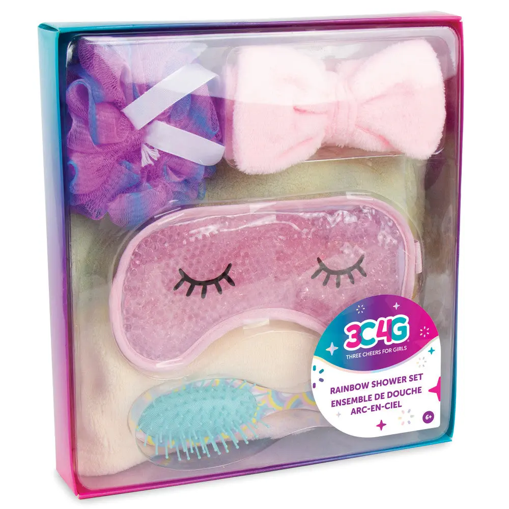 Three Cheers For Girls Rainbow Spa Shower Set - Multicolor 1