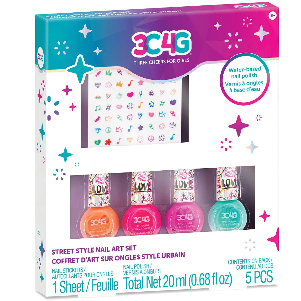 3C4g Graffiti Collection Street Style Nail Art Kit 1