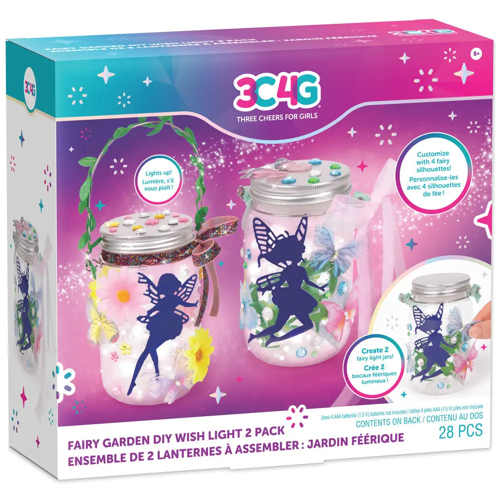 Three Cheers For Girls Fairy Garden Diy Wish Light Kit 1
