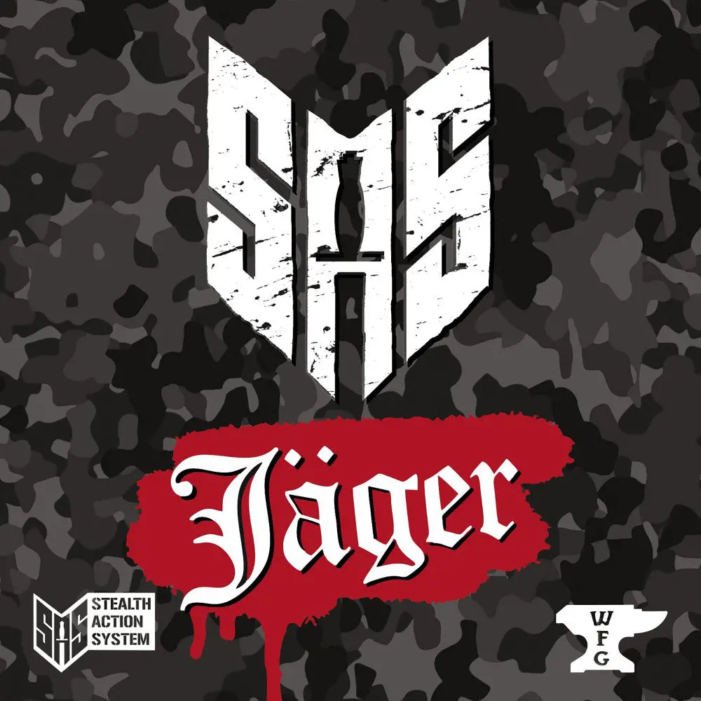 Word Forge Games: Sas Rogue Regiment - Jager Expansion - Strategic Wwii Board Game 1