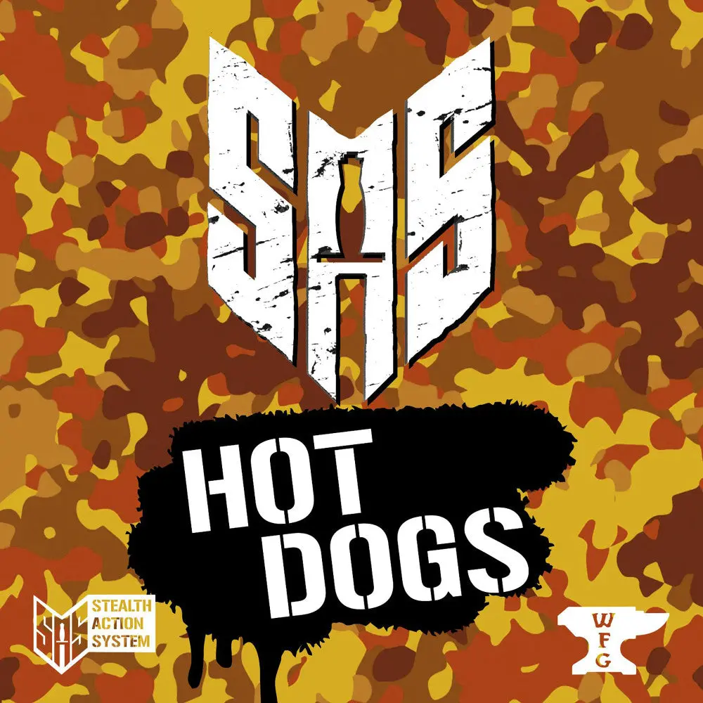 Word Forge Games: Sas Rogue Regiment - Hot Dogs Expansion - Wwii Strategy Board Game 1