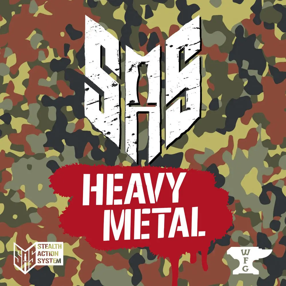 Word Forge Games: Sas Rogue Regiment - Heavy Metal Expansion - Strategy Board Game 1