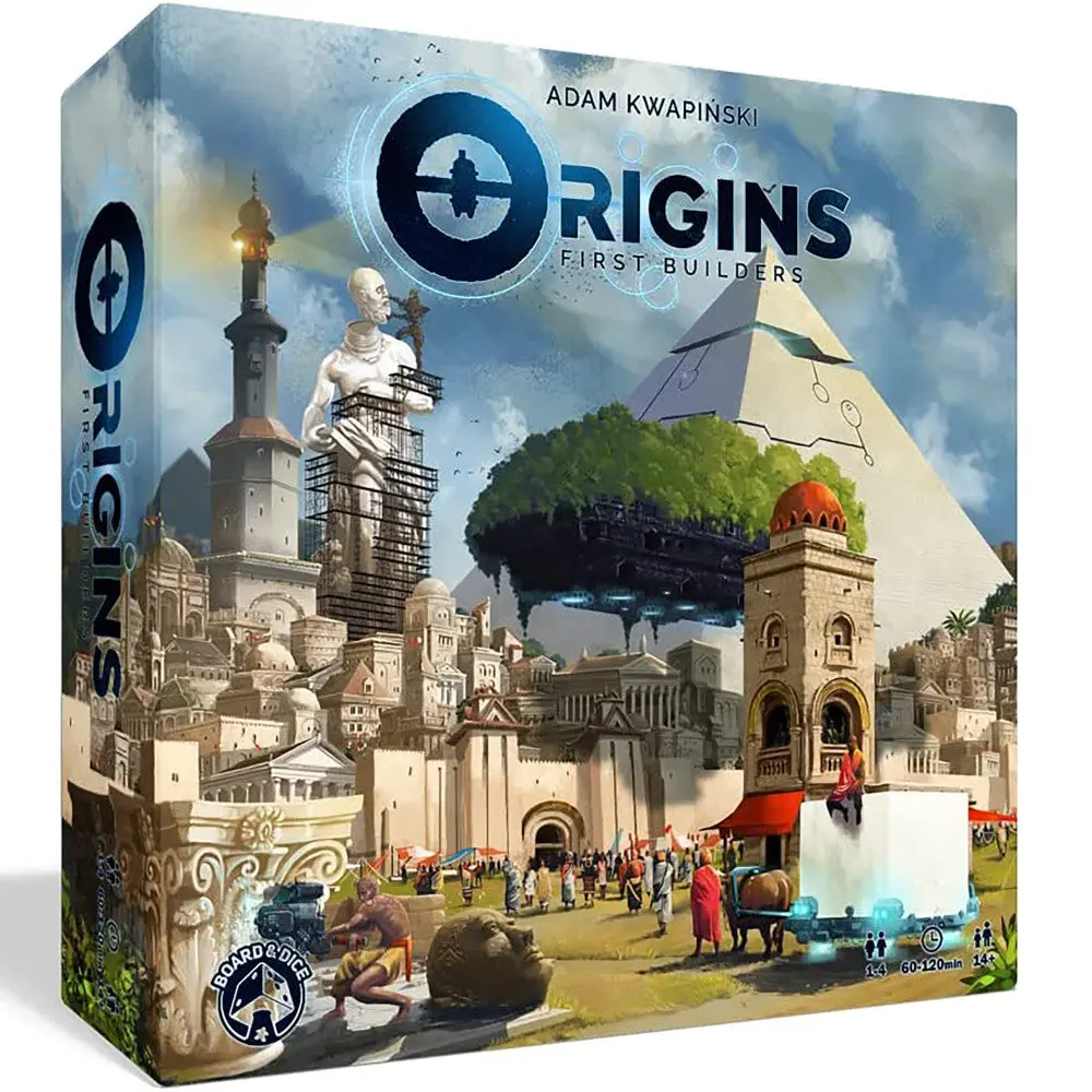 Origins: First Builders - Strategic City Building Board Game 1