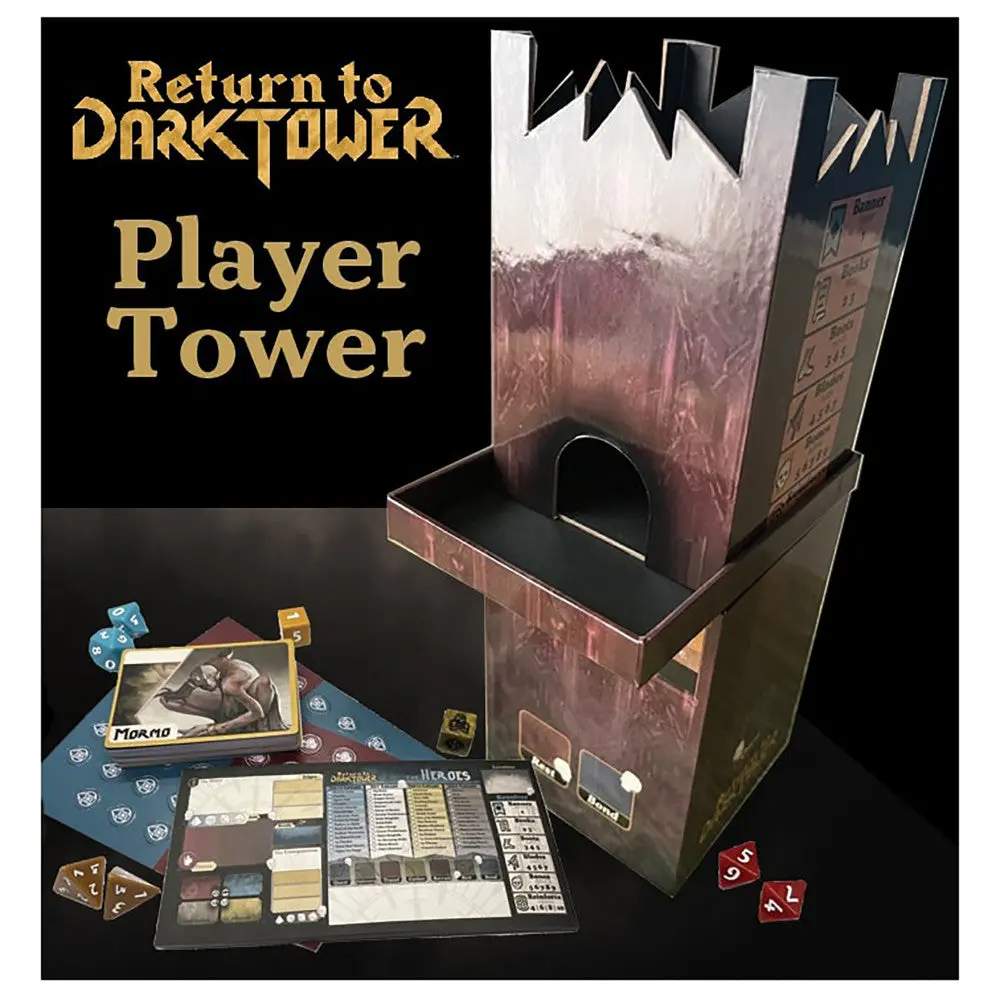 Return To Dark Tower: 14-Inch Rpg Player Tower With Accessories 1