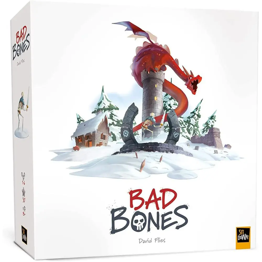 Bad Bones Adventure Tower Defense Board Game By Sit Down! 1