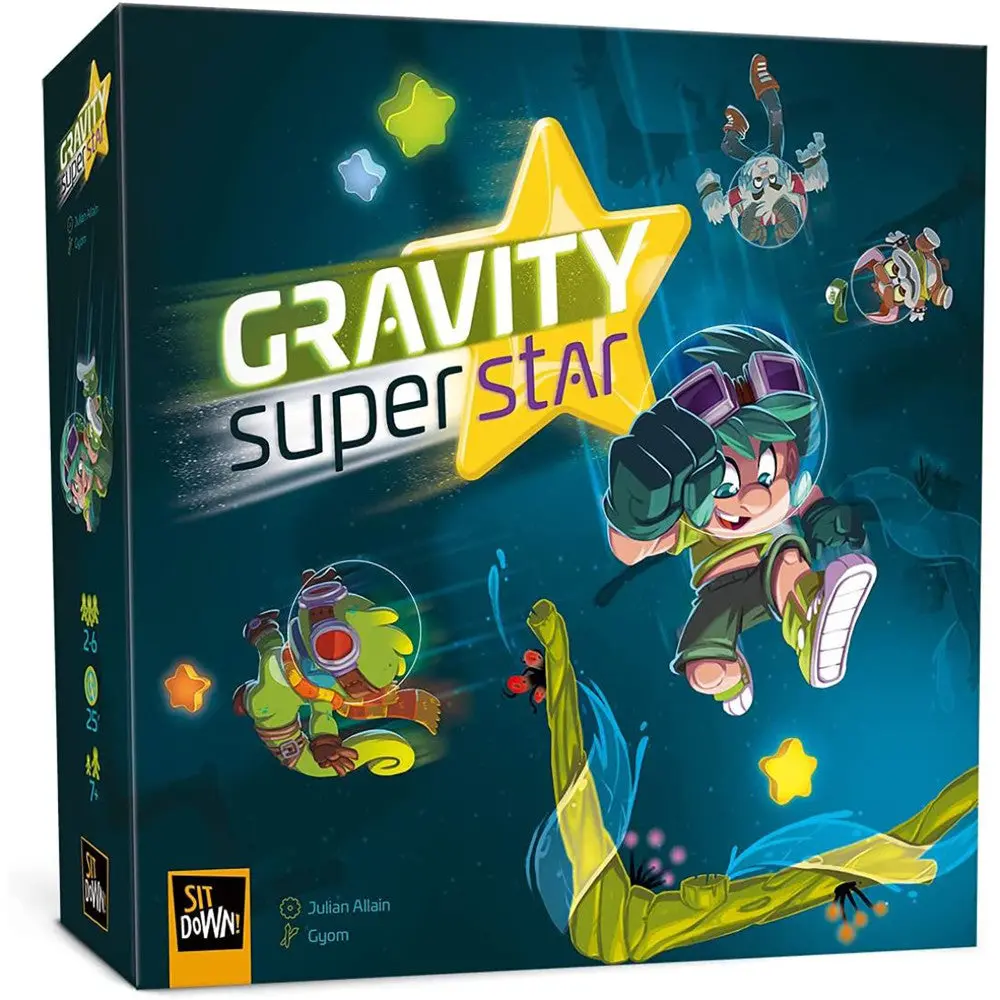 Gravity Superstar Multilingual Edition Board Game 1