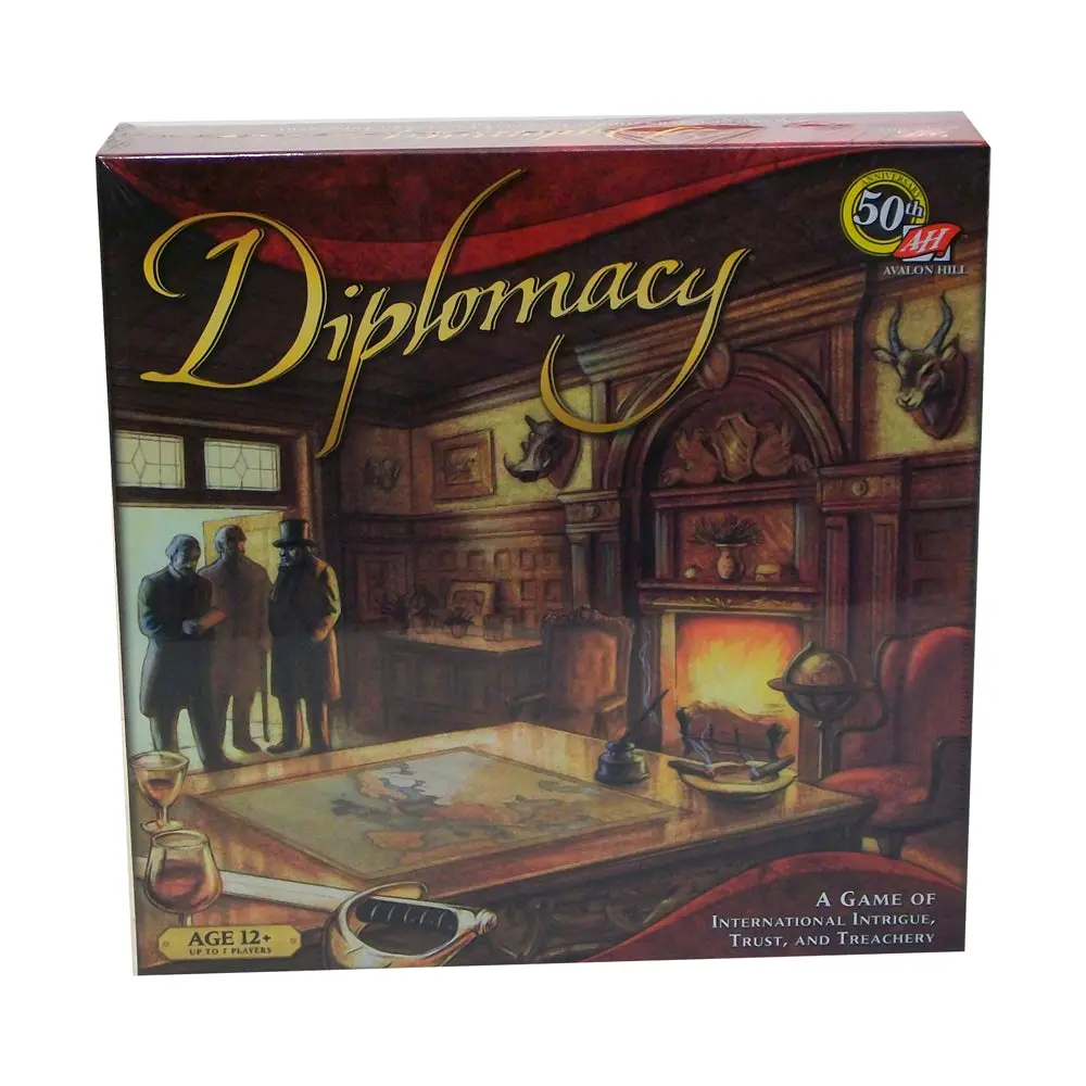Diplomacy Strategic Board Game By Avalon Hill 1