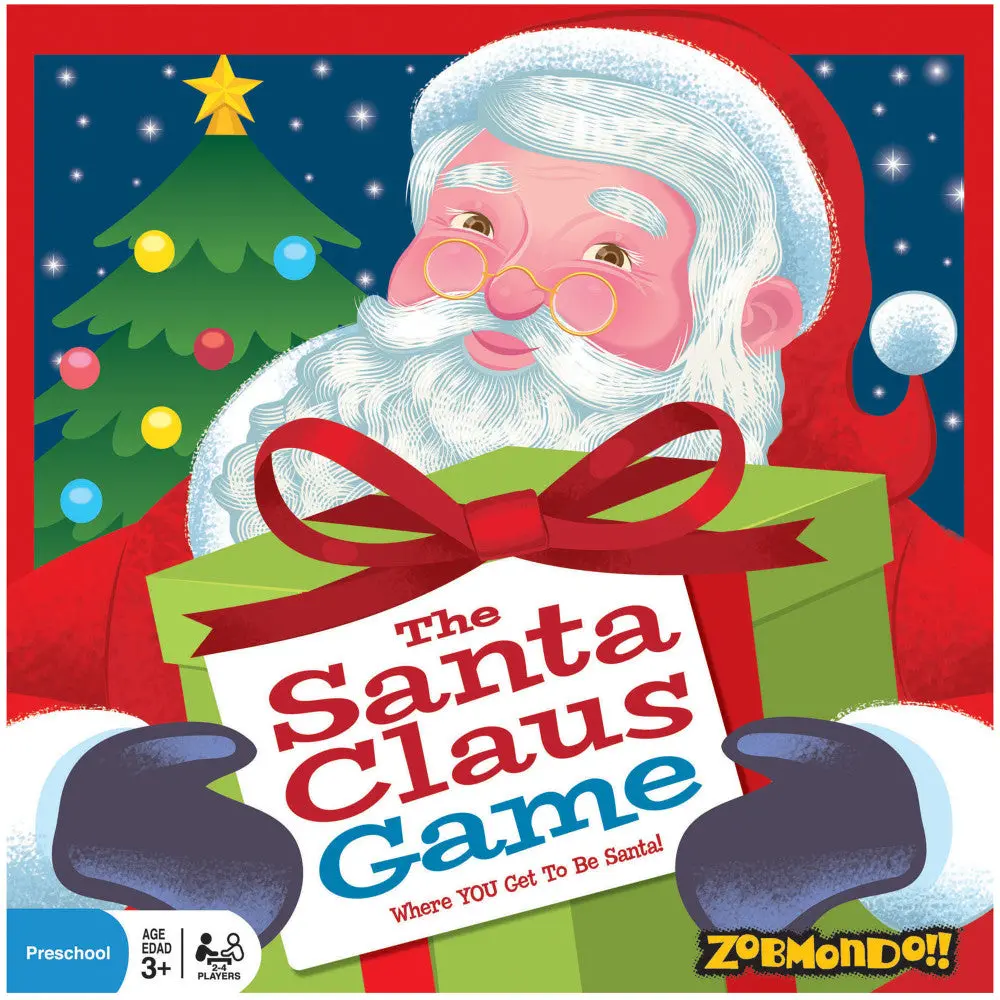 The Santa Claus Game By Zobmondo!! Family Board Game 1