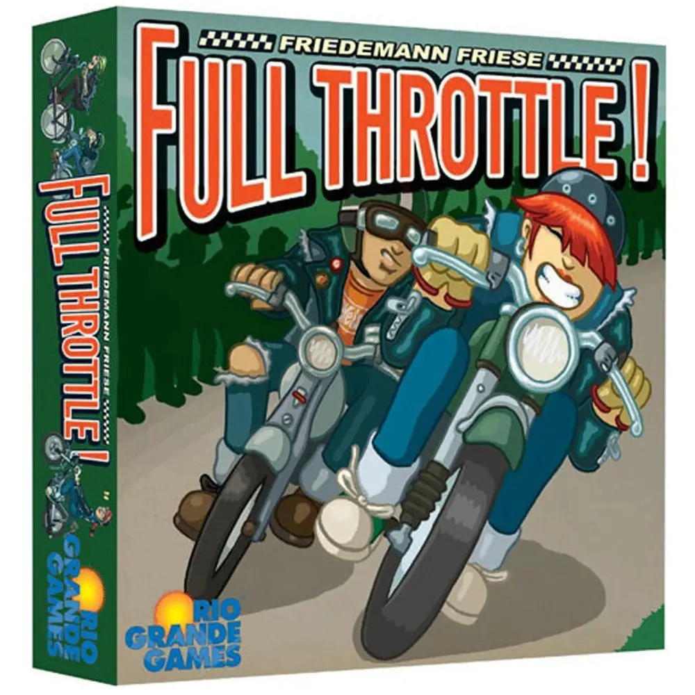 Full Throttle Card Drafting Board Game By Rio Grande Games 1