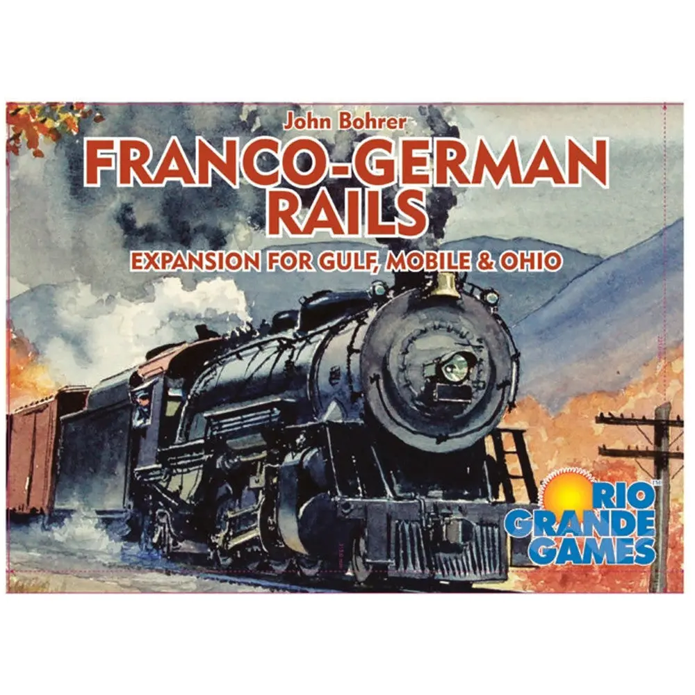 Gulf, Mobile & Ohio: Franco-German Rails Expansion Board Game 1