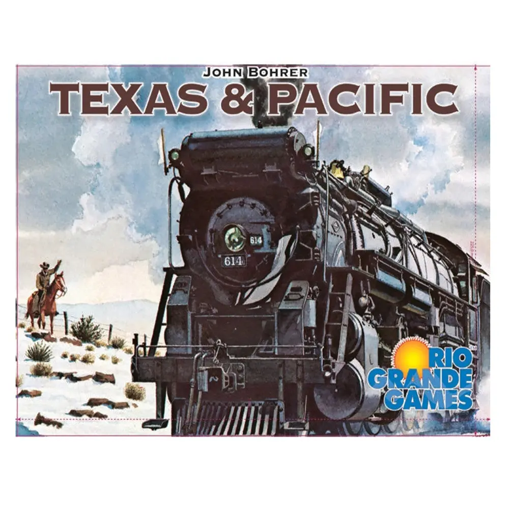 Texas & Pacific Historical Railway Strategy Board Game 1