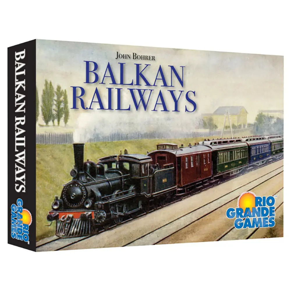 Balkan Railways Train Strategy Board Game By Rio Grande Games 1