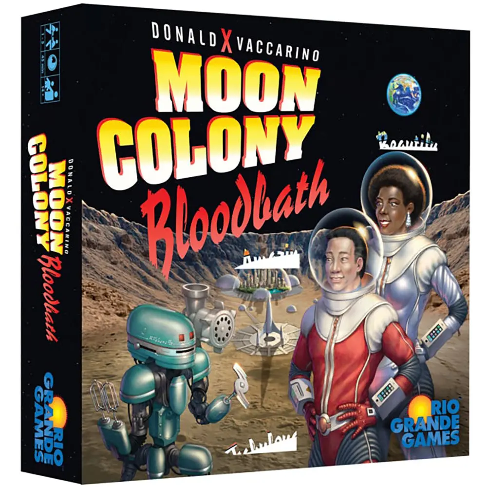 Moon Colony Bloodbath Strategy Card Game By Rio Grande Games - Ages 14+, 1-5 Players 1