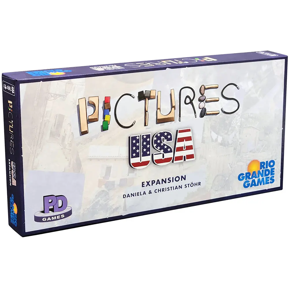 Pictures Usa Expansion Set - Party Game For Ages 8+ By Rio Grande Games 1