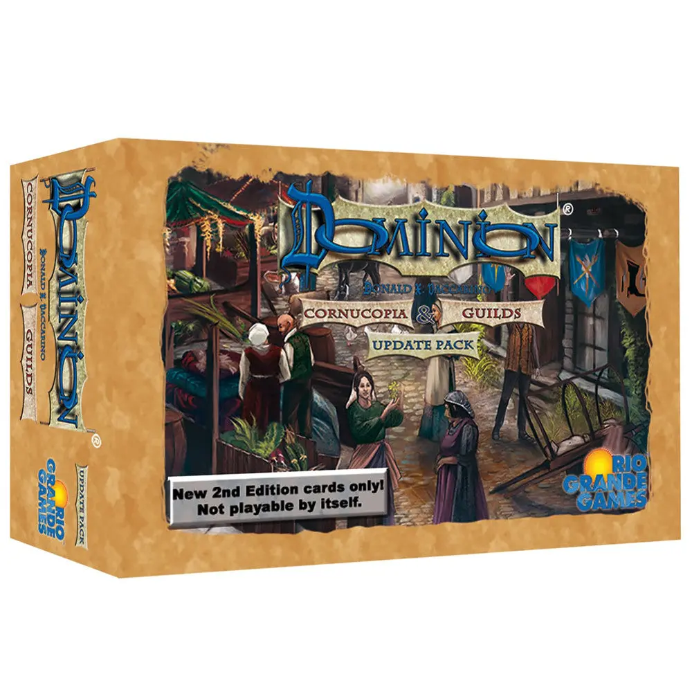 Rio Grande Games Dominion Cornucopia & Guilds 2Nd Edition Update Pack 1
