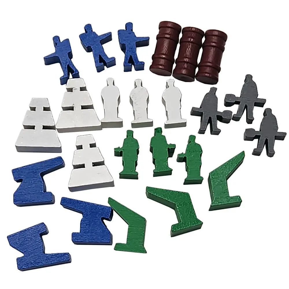 Rio Grande Games Shipyard Wooden Parts Expansion Set 1
