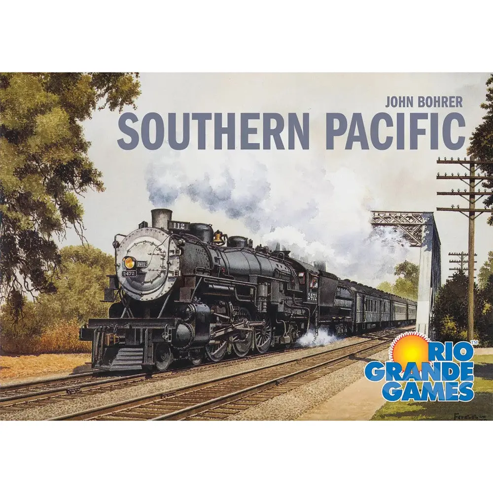 Southern Pacific Strategy Board Game By Rio Grande Games 1