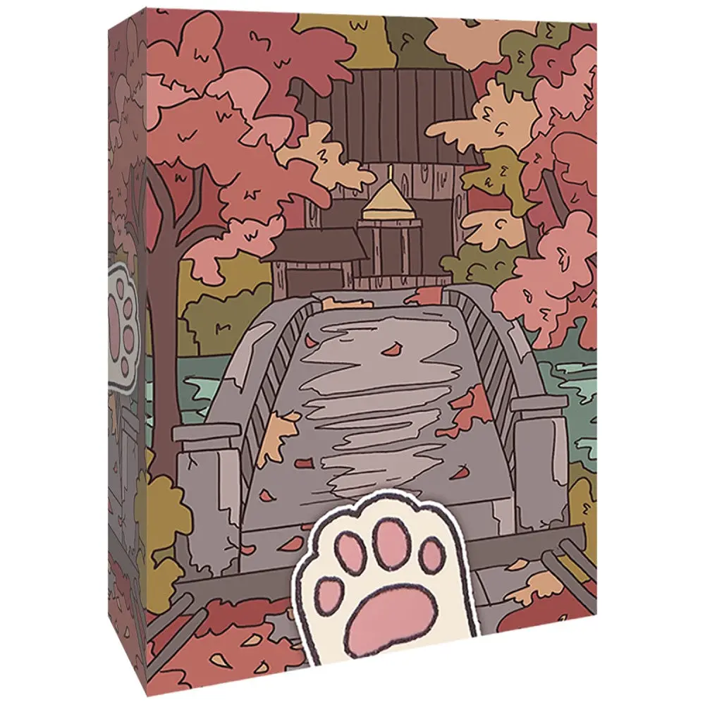 Sunrise Tornado: Playing Cats - Fall - Kyoto Seasons Inspired Card Deck 1