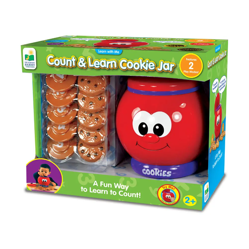 The Learning Journey Count & Learn Cookie Jar - Interactive Counting Toy 1