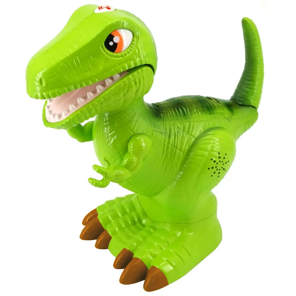 Kiddieland Light N' Sound Roar N' Go T-Rex Dinosaur Toy 1