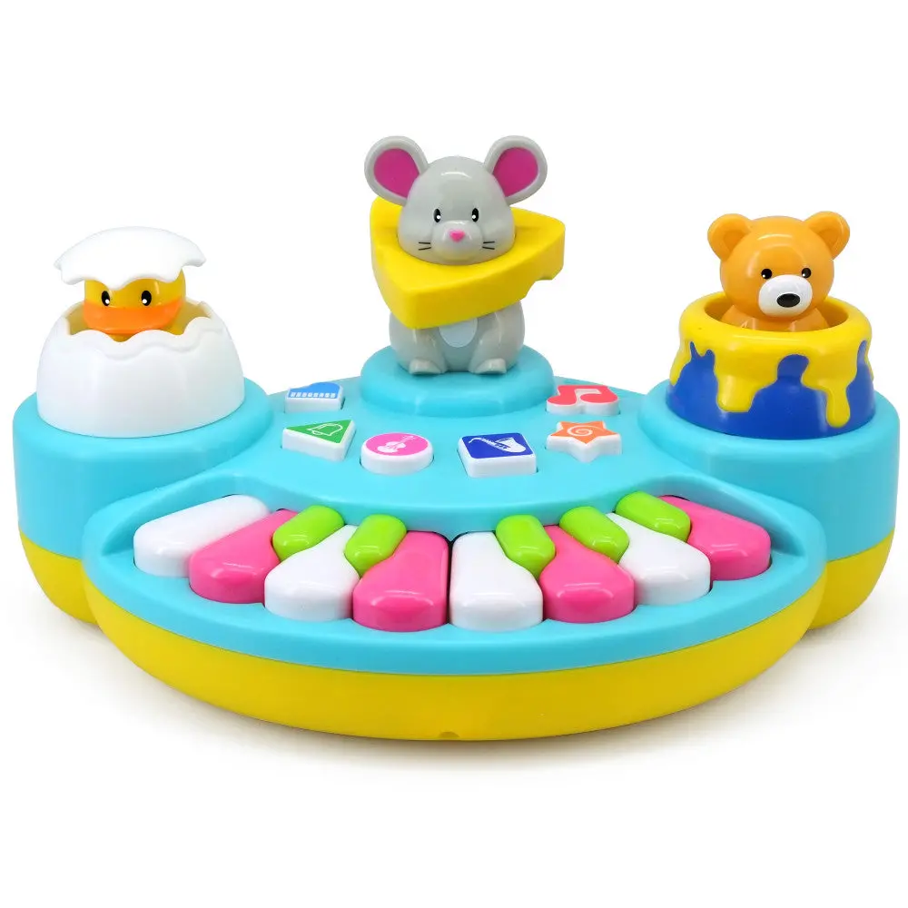 Kiddieland Activity Piano Musical Buddies Interactive Toy 1