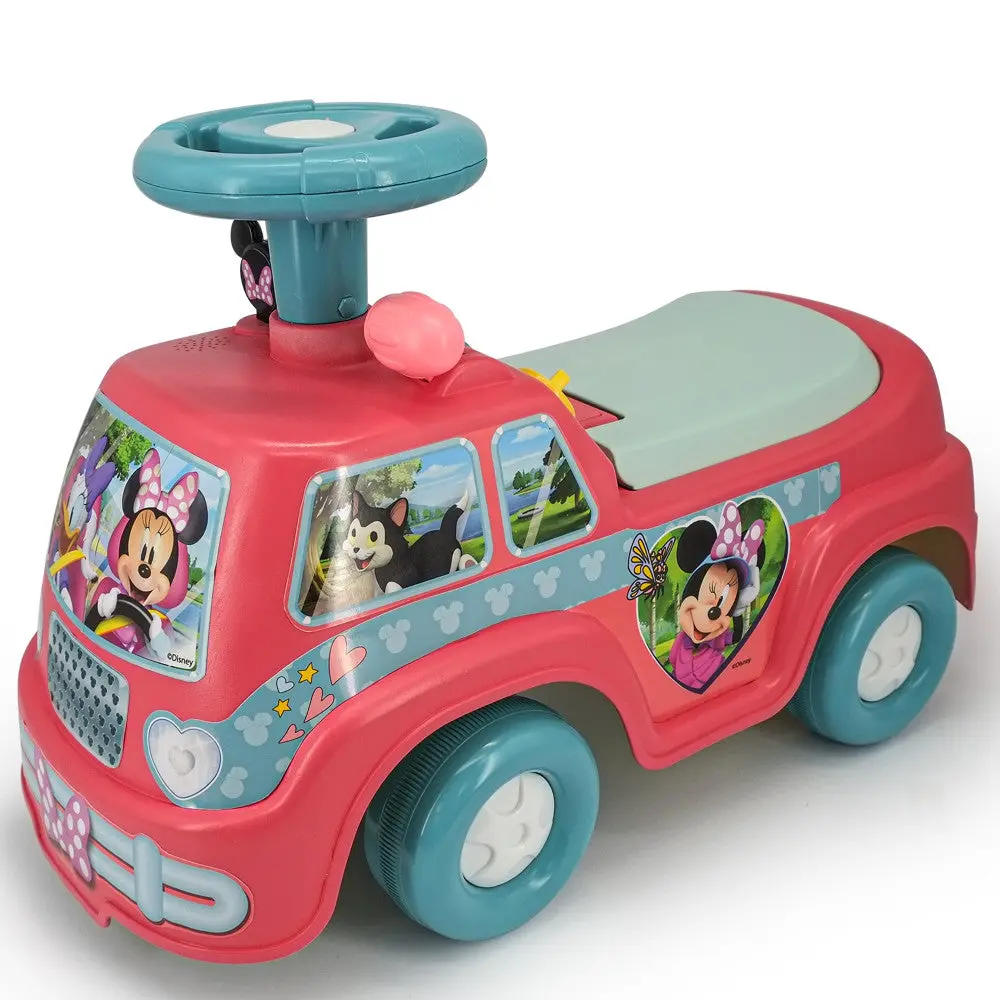 Kiddieland - My First Minnie Camper - Interactive Ride-On With Lights And Sounds 1