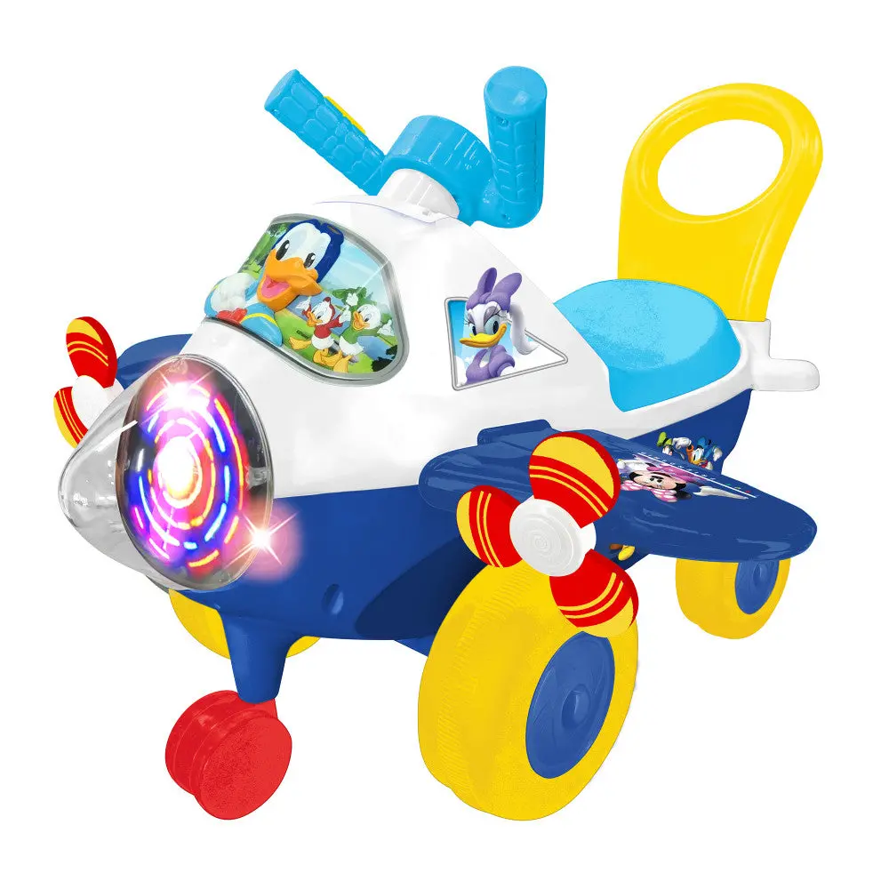 Disney - Kiddieland Donald Duck Activity Plane - Light & Sound Foot-To-Floor Vehicle 1