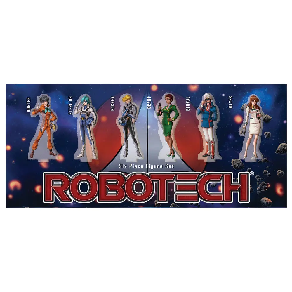 Strange Machine Games Robotech: Attack On The Sdf-1 Colorful Acrylic Standees 1