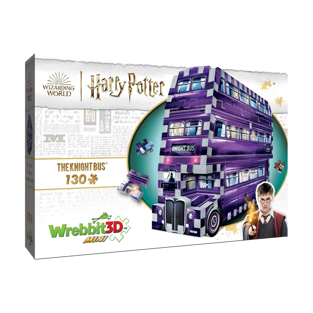 Wrebbit Harry Potter Knight Bus 3D Puzzle - 130 Pcs 1