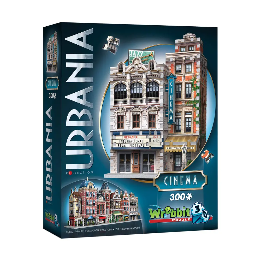 Wrebbit Urbania Collection Cinema 3D Puzzle - 300 Pcs 1
