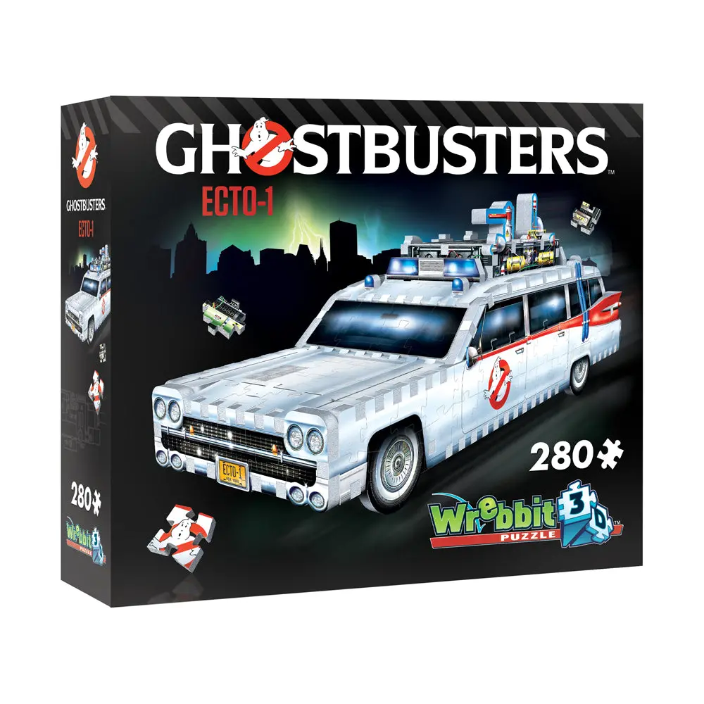 Wrebbit Ghostbusters Ecto-1 3D Foam Puzzle - 280 Pcs 1