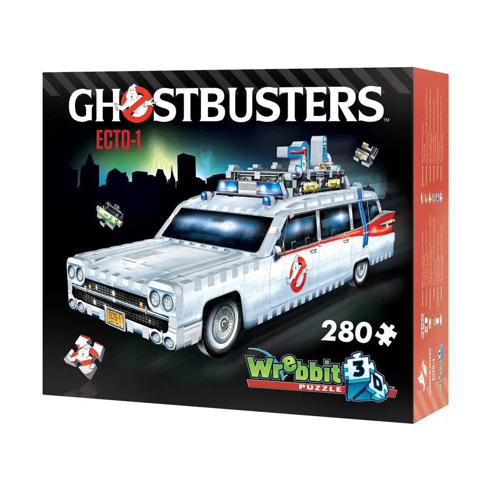 Wrebbit Ghostbusters Ecto-1 3D Foam Puzzle - 280 Pcs 2