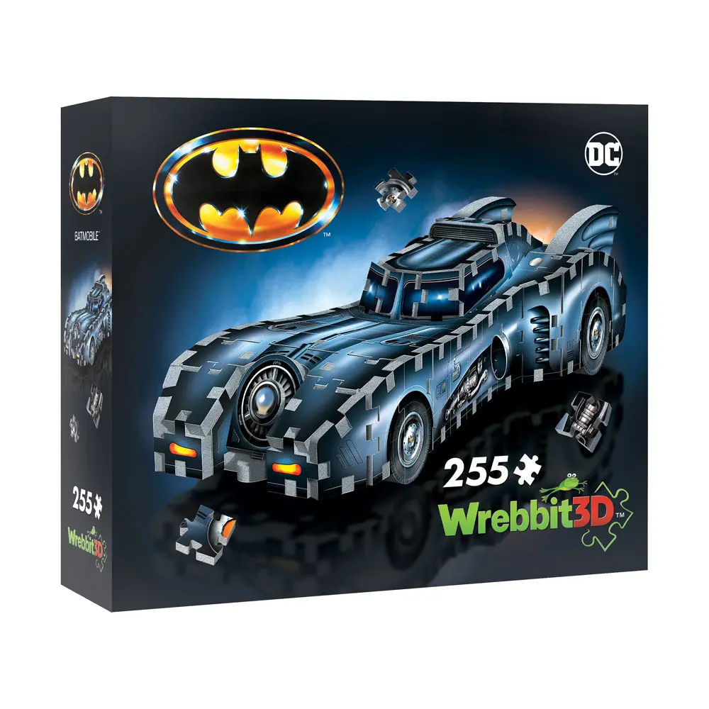 Wrebbit Dc Batman Batmobile 3D Jigsaw Puzzle - 255 Pieces 1