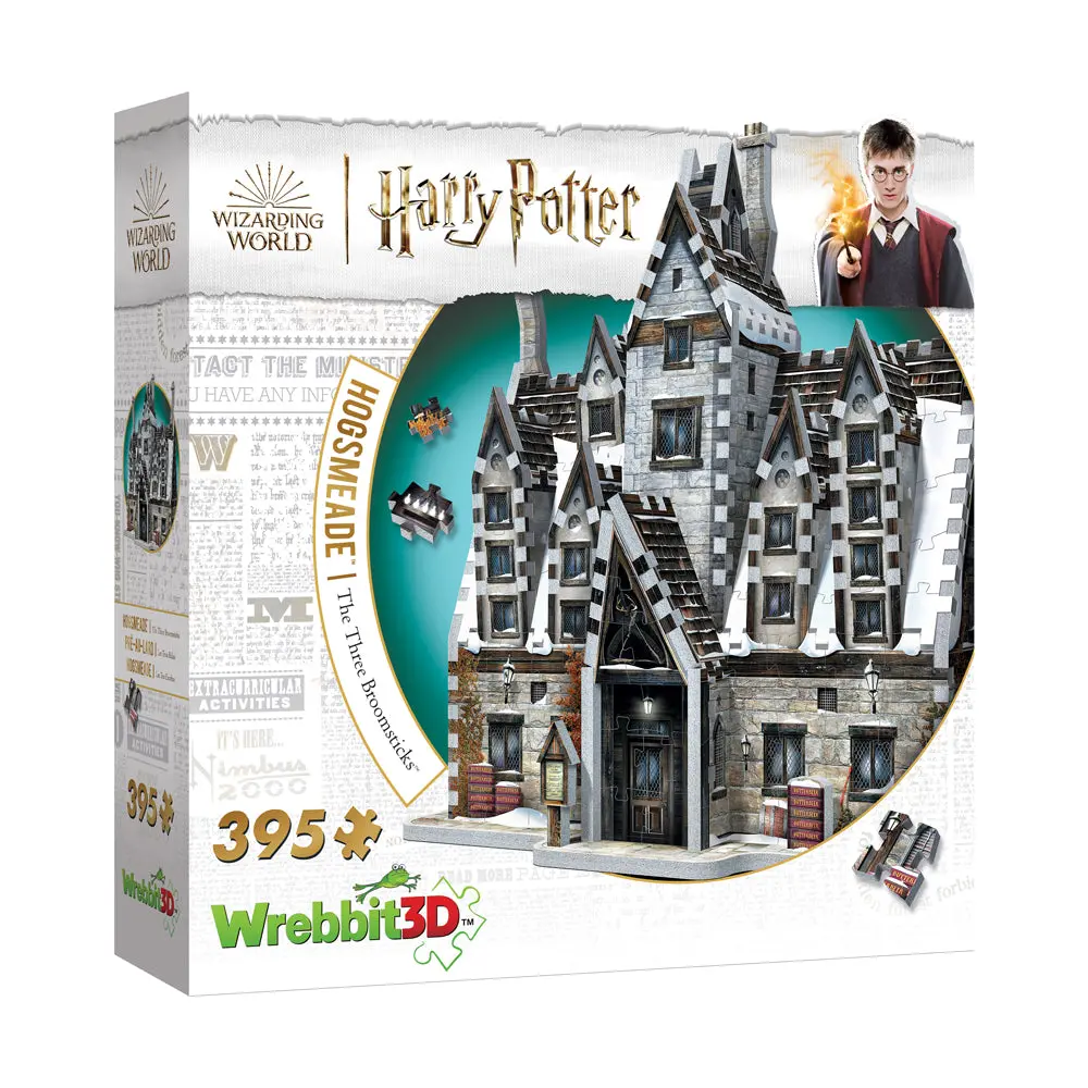 Wrebbit Harry Potter Hogsmeade The Three Broomsticks 3D Puzzle - 395 Pieces 1
