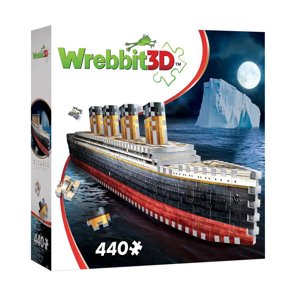 Wrebbit Titanic Historical 3D Jigsaw Puzzle - 440 Pc 1