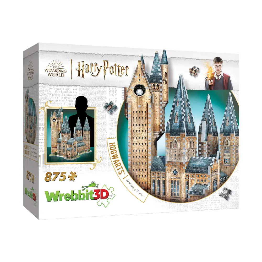 Wrebbit Harry Potter Hogwarts Astronomy Tower 3D Puzzle - 875 Pieces 1